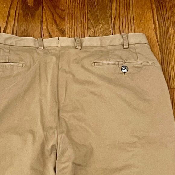 Hiltl NEAL Camel Brown Flat Front Chinos. Size 36. - Picture 9 of 11